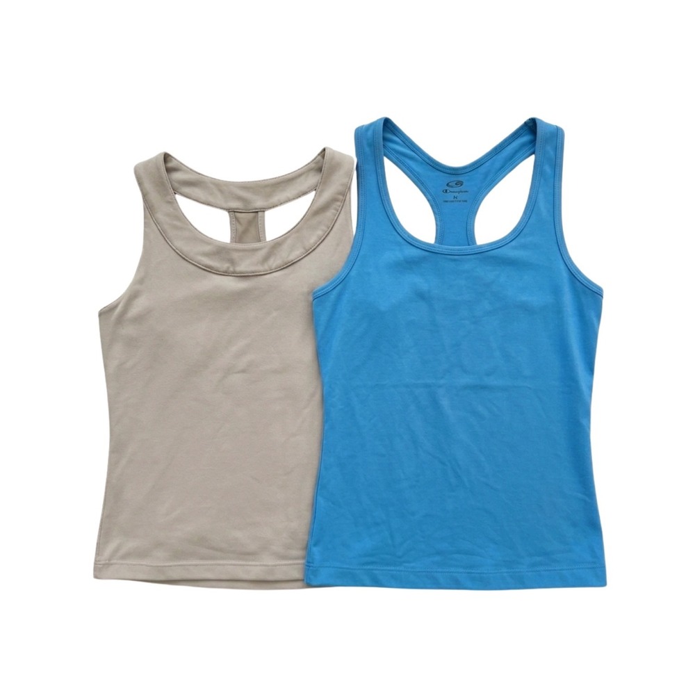 Champion C9 (small) and Kyoodan (medium)Womens Racerback Tank Top Bundle